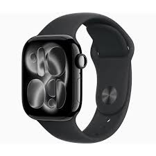 APPLE WATCH SERIES 11 GPS + CELLULAR 46MM GOLD TITANIUM CASE WITH LIGHT BLUSH SPORT BAND S/M M
