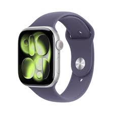 APPLE WATCH SERIES 11 GPS + CELLULAR 46MM SILVER ALUMINIUN CASE WITH PURPLE FOG SPORT BAND M/L