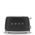 SMEG TOASTER 2X2 50´STYLE MATT BLACK TSF01BLMEU