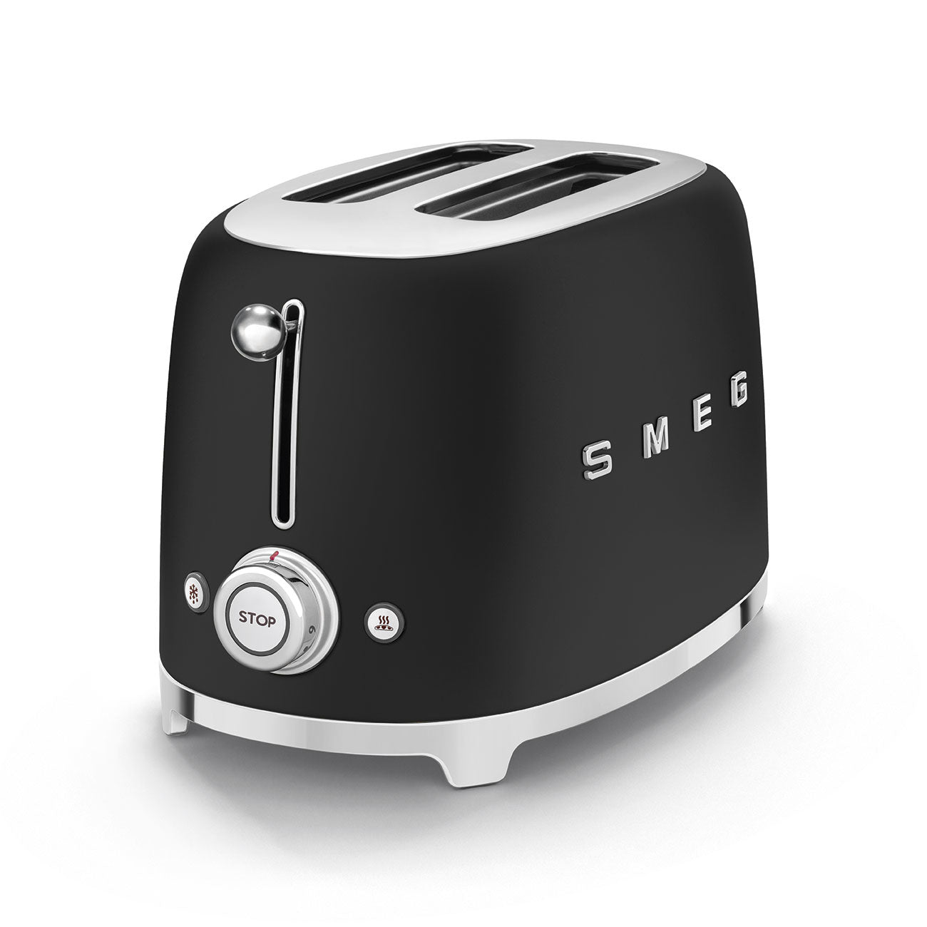 SMEG TOASTER 2X2 50´STYLE MATT BLACK TSF01BLMEU