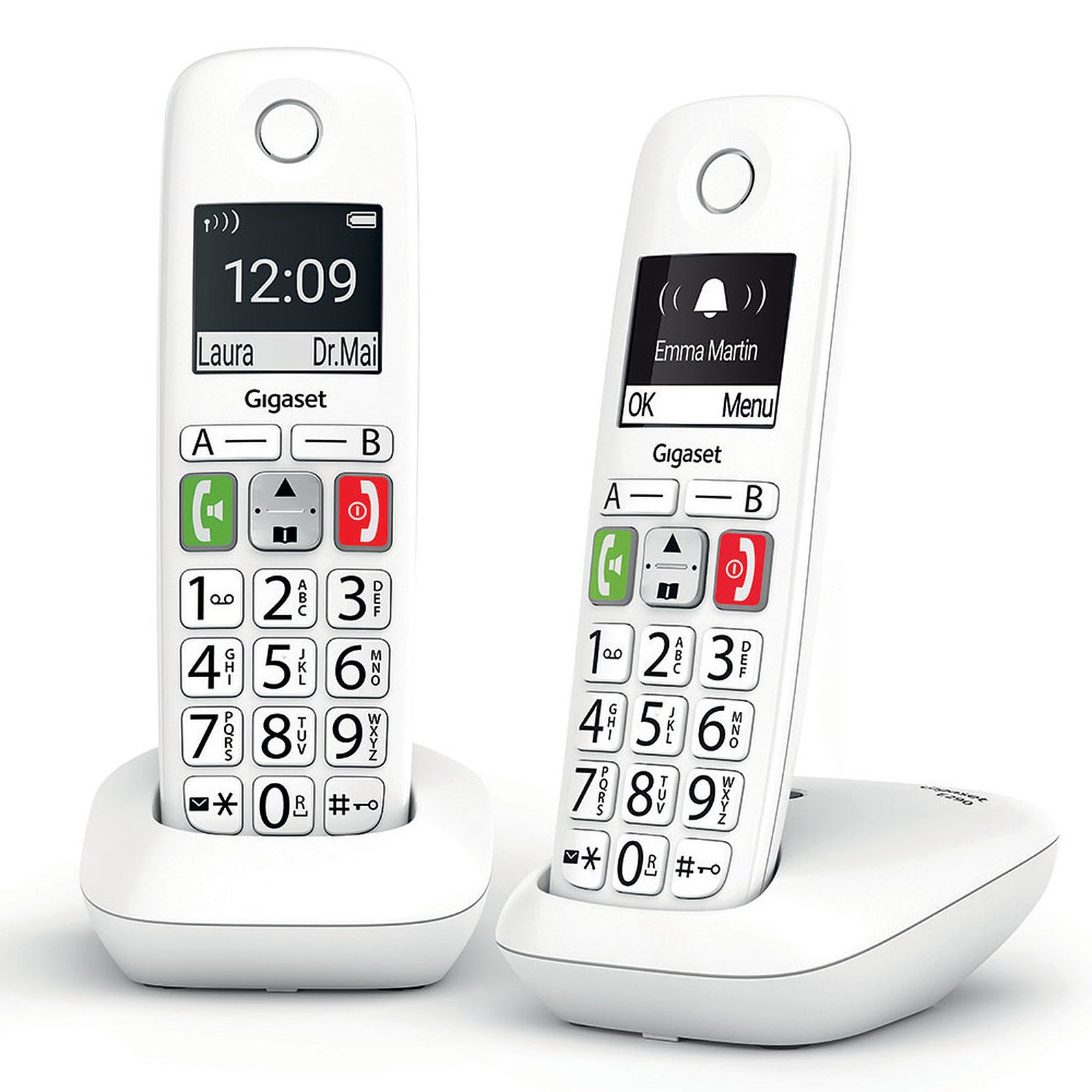 GIGASET WIRELESS PHONE E290 WHITE (S30852-H2901-D202)