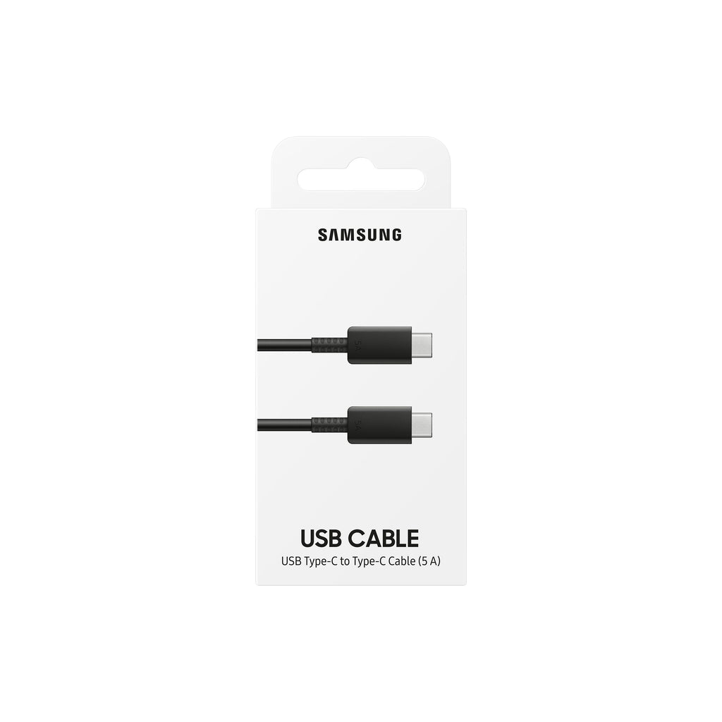 SAMSUNG CABLE USB-C TO USB-C 5A 1M BLACK EP-DN975BBEGWW