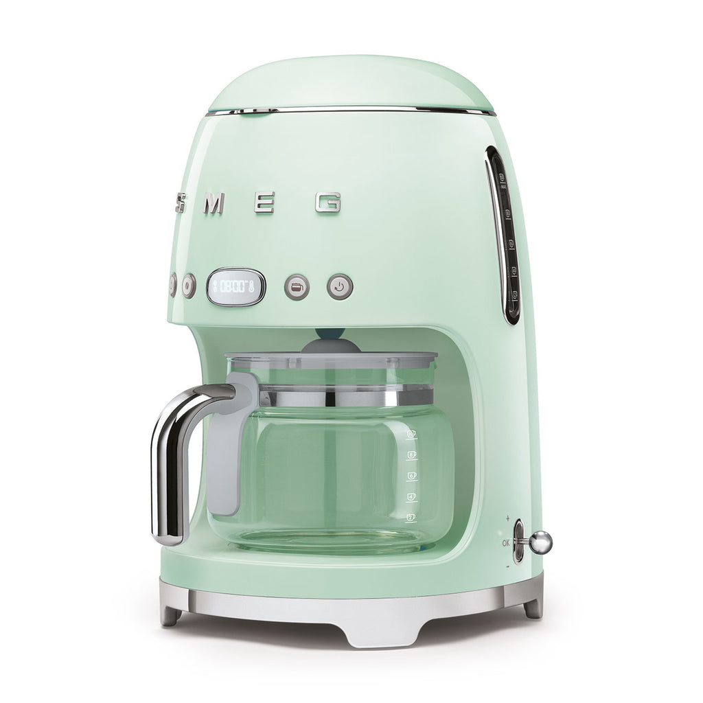 SMEG DRIP COFFEE MAKER 50´STYLE PASTEL GREEN DCF02PGEU