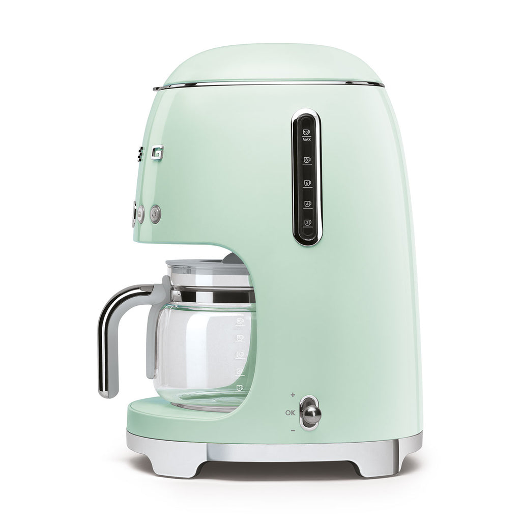 SMEG DRIP COFFEE MAKER 50´STYLE PASTEL GREEN DCF02PGEU