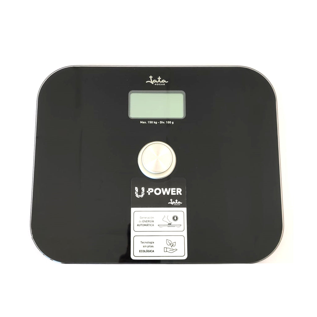 JATA ECOLOGICAL SCALE NO BATTERY UPOWER BLACK HBAS1499