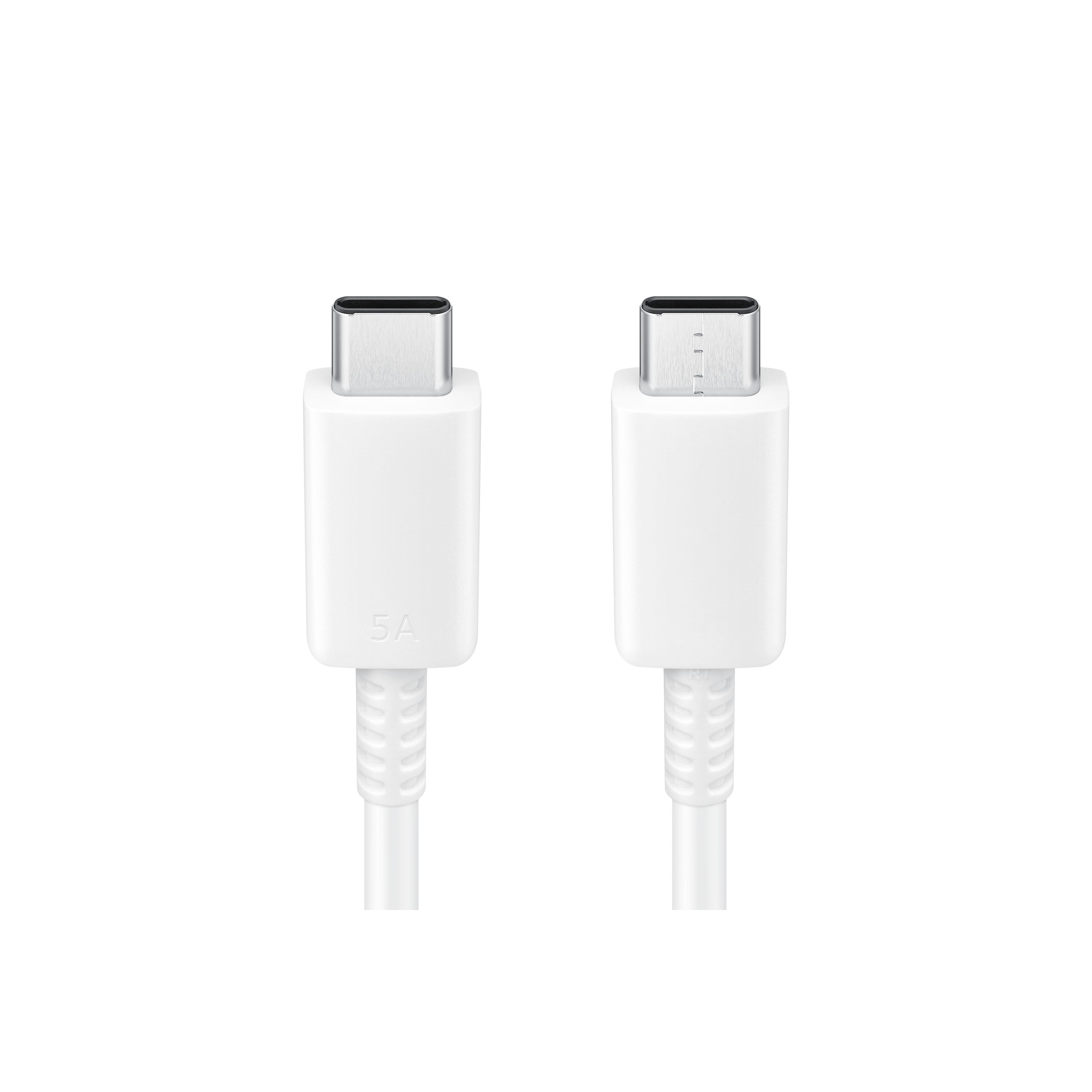 SAMSUNG CABLE USB-C TO USB-C 5A 1M WHITE EP-DN975BWEGWW