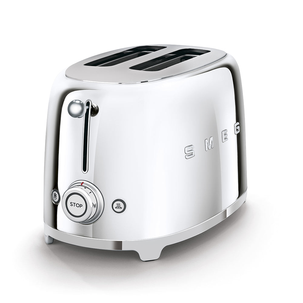 SMEG TOASTER 2X2 50´STYLE CHROME TSF01SSEU