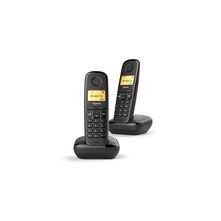 GIGASET WIRELESS PHONE A270 DUO BLACK (L36852-H2812-D201)
