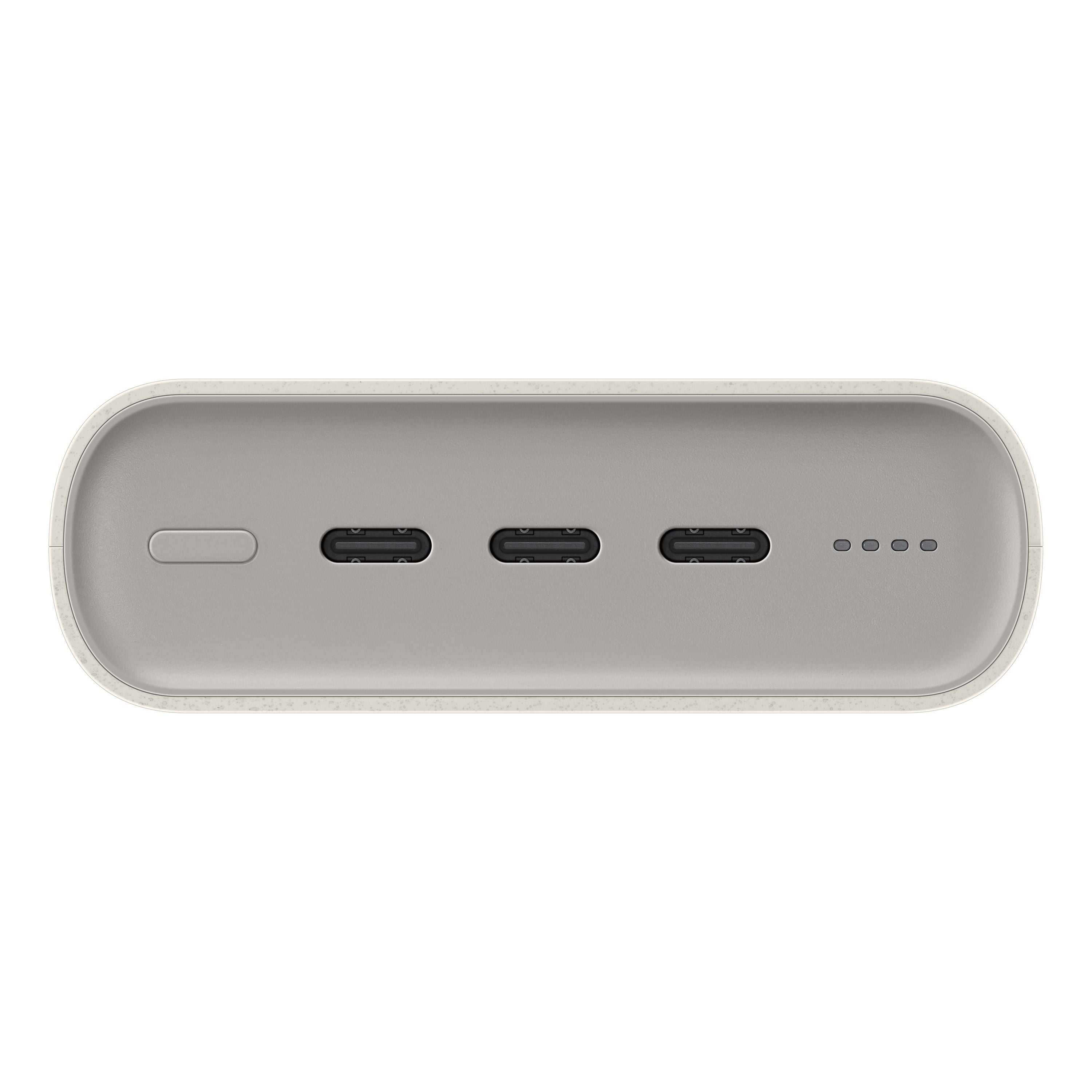 SAMSUNG POWER BANK 20.000MAH 45W MAX TRIPLEPORT 3XUSB-C  BEIGE EB-P4520XUEGEU