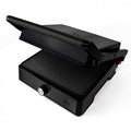 JATA GRILL DOUBLE NON-STICK 180º OPENING PLATE 29X24CM 2000W BLACK JEGR1913