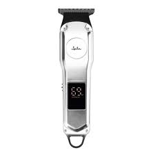 JATA HAIR CLIPPER RECHARGABLE 90MIN  5CUTING GUIDES LED DISPLAY SILVER JBCP4200