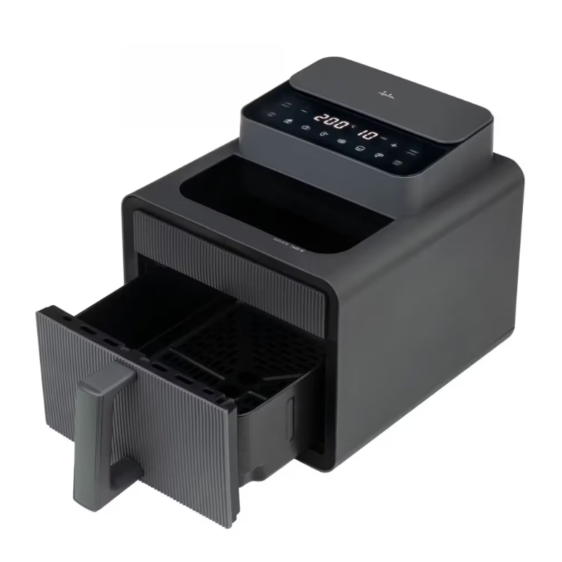JATA AIR FRYER TRANSPARENT WINDOWS 7L TIMER 6 PROGRAMS 1600W BLACK JEFR1270