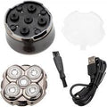 JATA SHAVER FOR HEAD RECHARGABLE UP TO 120 MIN 5 FLOATING HEADS SILVER JBMA1444