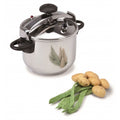 JATA PRESSURE COOKER CLASSIC STAINLESS STEEL 26CM DIAM. 10L INDUCTION READY OPC10