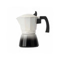 JATA ITALIAN COFFEE MAKER BISTREA INDUCTION ALUMINIUM BODY 3CUPS WHITE-BLACK HCAF2403