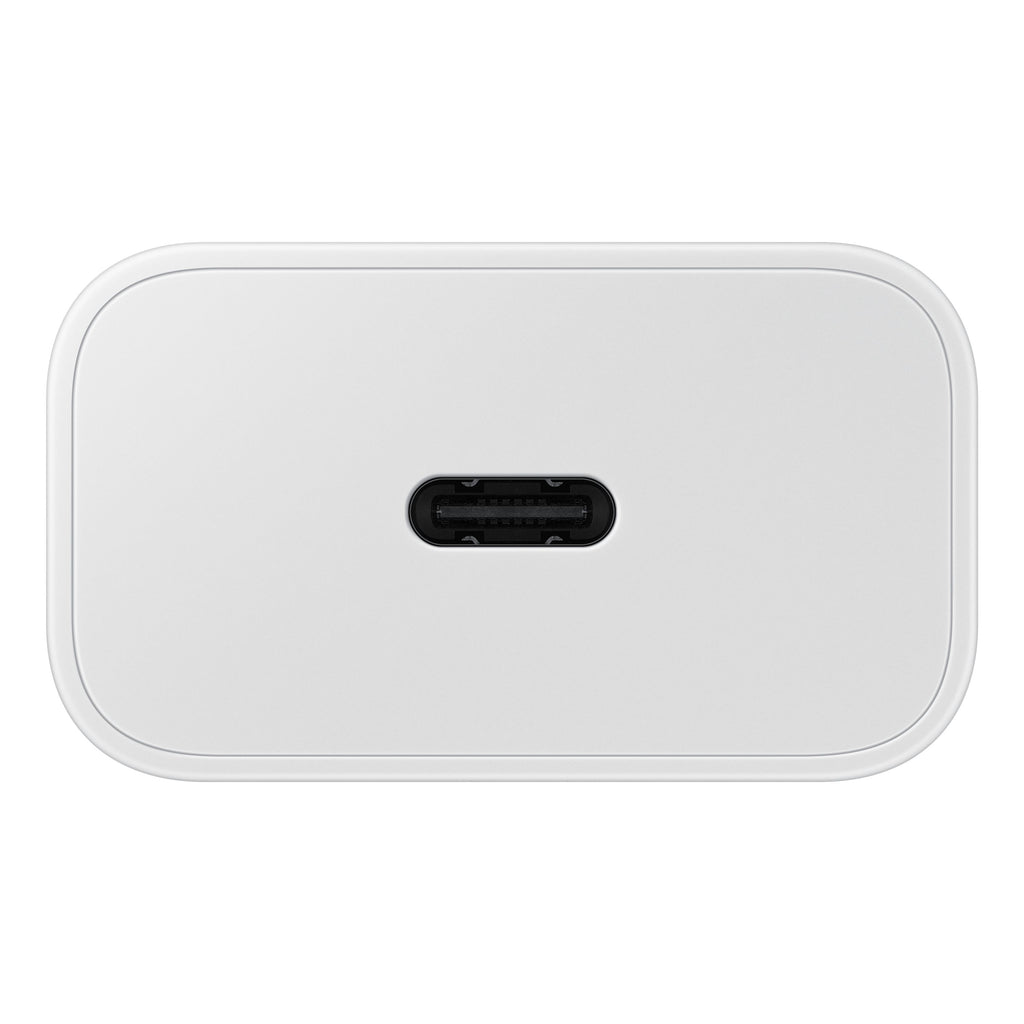 SAMSUNG POWER WALL CHARGER 25W USB-C WHITE + CABLE USB-C TO USB-C WHITE EP-T2510XWEGEU