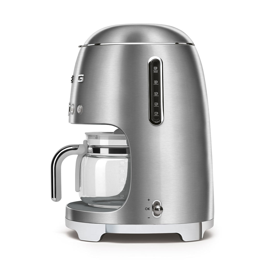 SMEG DRIP COFFEE MAKER 50´STYLE SILVER DCF02SSEU