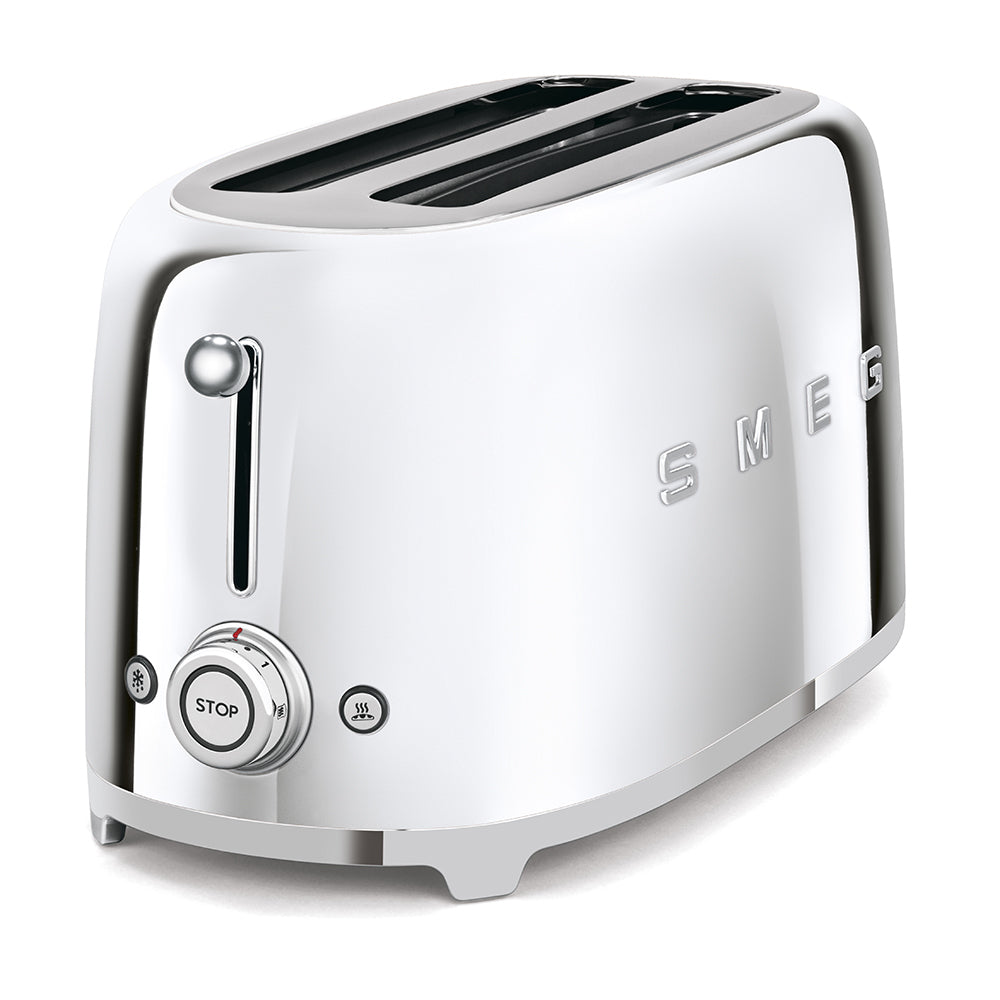 SMEG TOASTER 2X4 50´STYLE CHROME TSF02SSEU