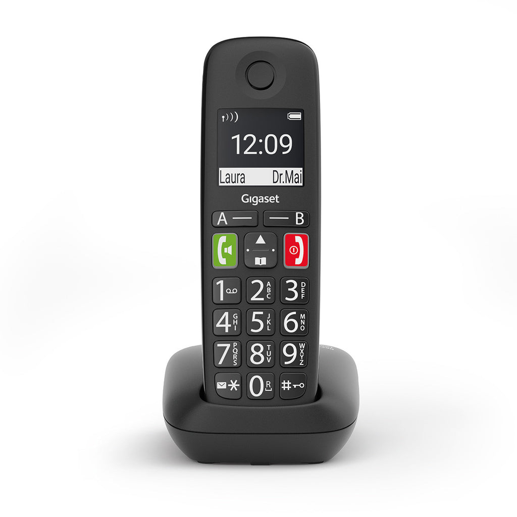 GIGASET WIRELESS PHONE E290 BLACK (S30852-H2901-D201)