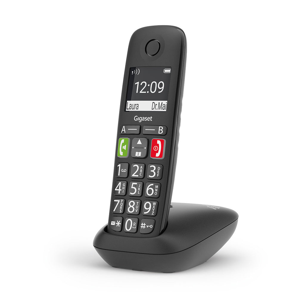 GIGASET WIRELESS PHONE E290 BLACK (S30852-H2901-D201)