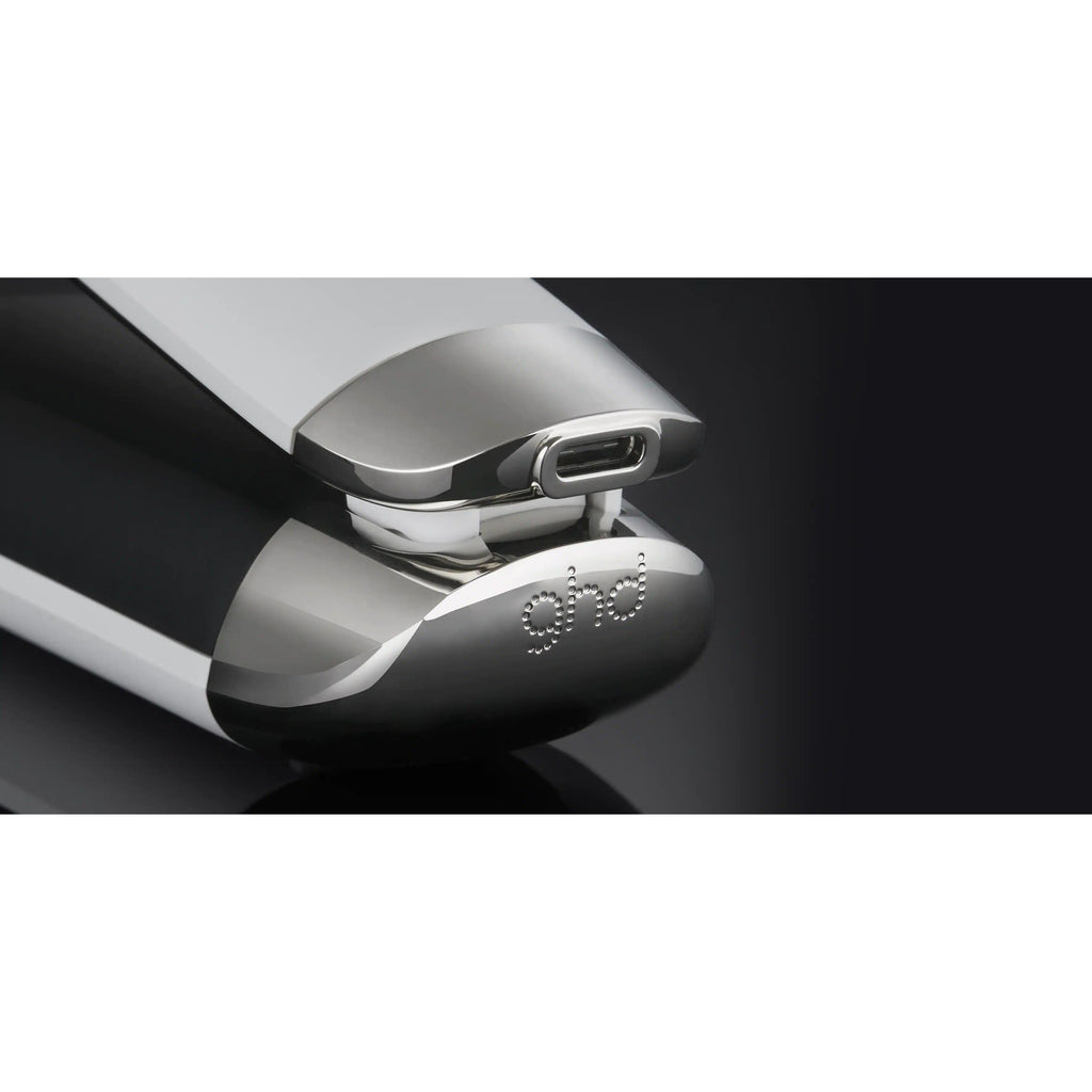 GHD UNPLUGGED CORDLESS STYLER HAIR STRAIGHTENER WHITE