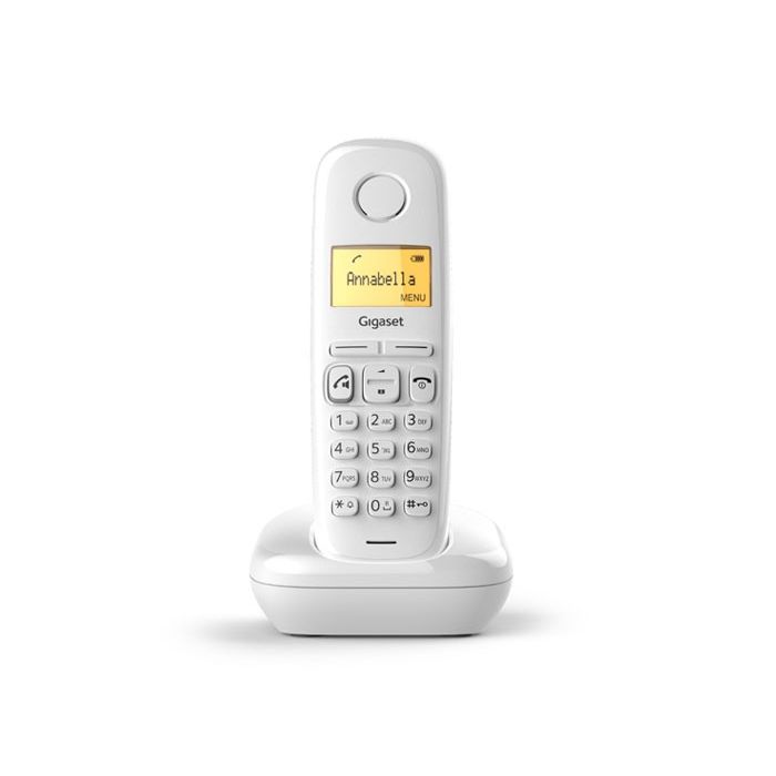 GIGASET WIRELESS PHONE A270 WHITE (S30852-H2812-D202)