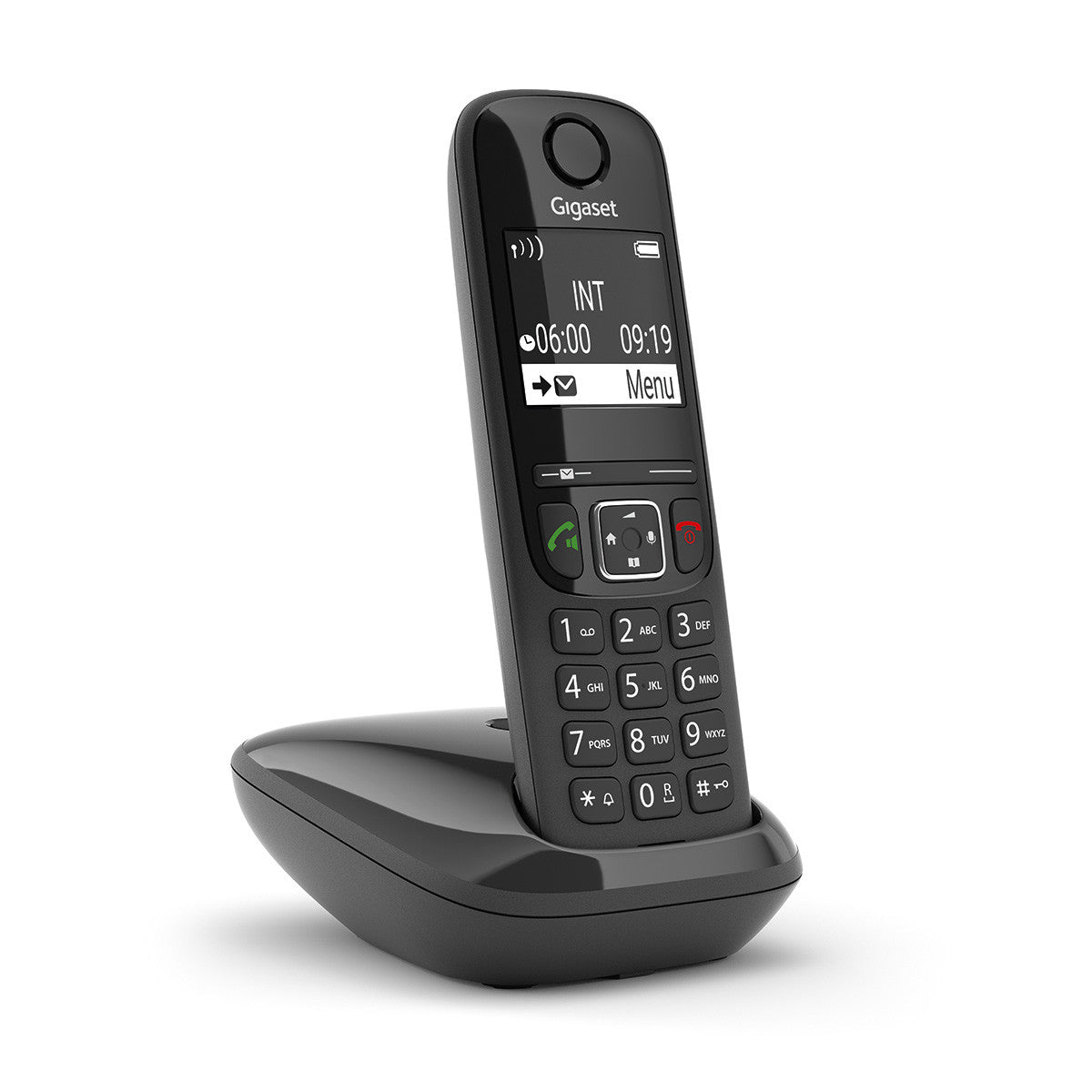 GIGASET WIRELESS PHONE AS690 BLACK (S30852-H2816-D201)