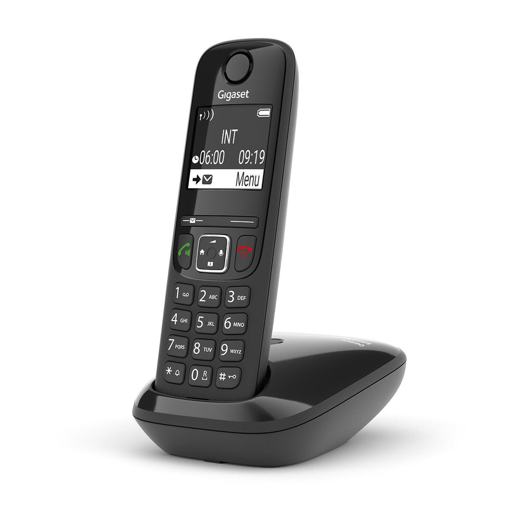 GIGASET WIRELESS PHONE AS690 BLACK (S30852-H2816-D201)