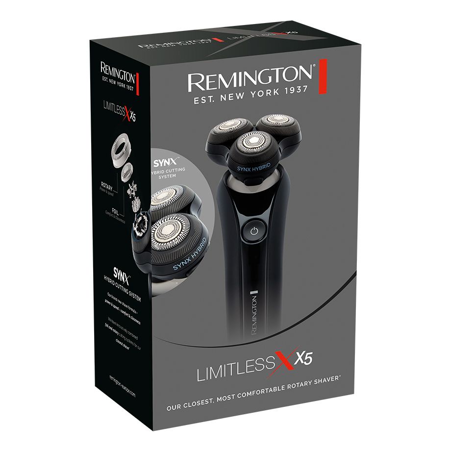 REMINGTON SHAVER LIMITLESS X5 WET&DRY POWERSENSE XR1755