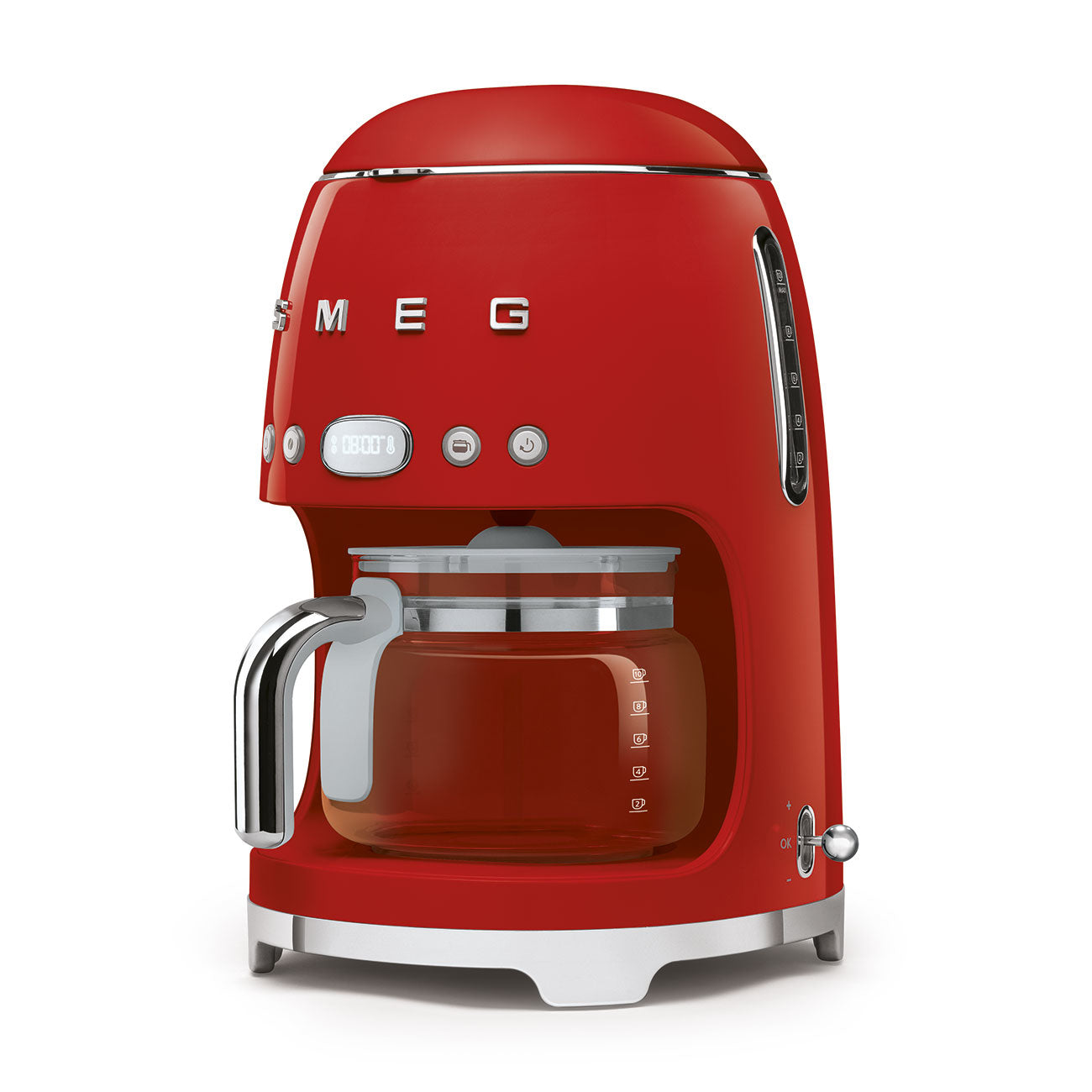 SMEG DRIP COFFEE MAKER 50´STYLE RED DCF02RDEU