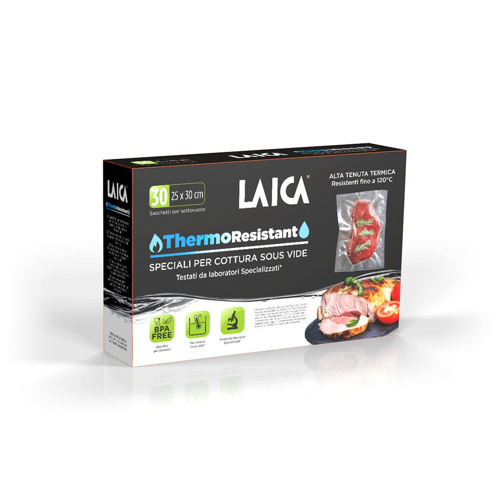 LAICA 30 BAGS 25X30CM SPECIAL FOR LOW TEMPERATURE COOKING TR1000