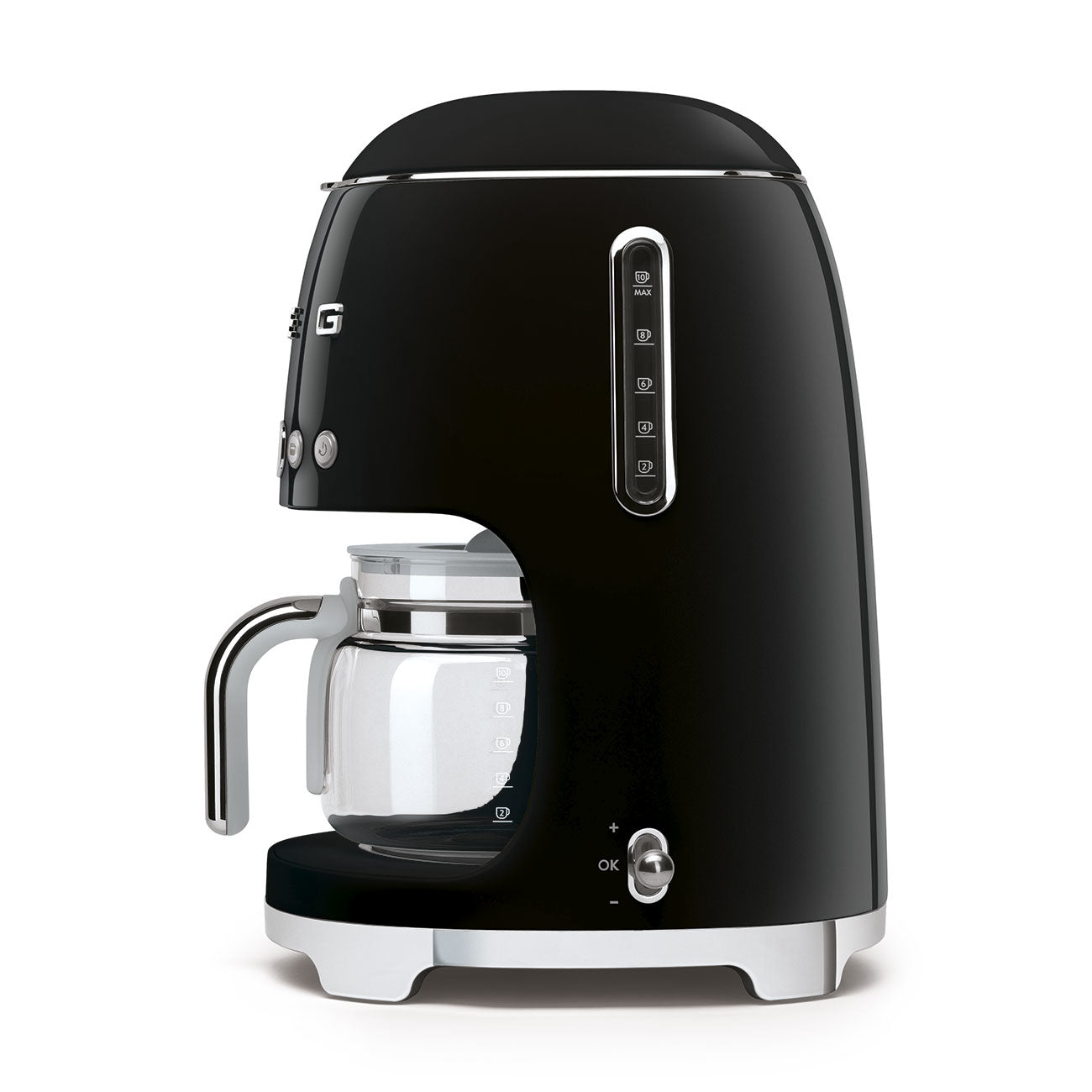 SMEG DRIP COFFEE MAKER 50´STYLE BLACK DCF02BLEU